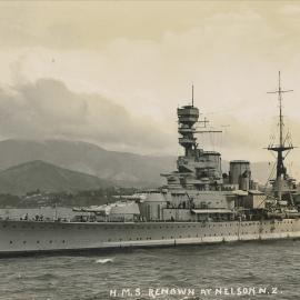 H.M.S. Renown in Nelson