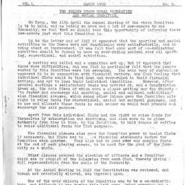 Golden Downs Chronicle March 1950 Vol 1 No 9