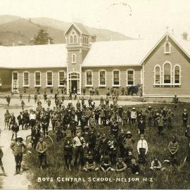 Boys at Central School Nelson 