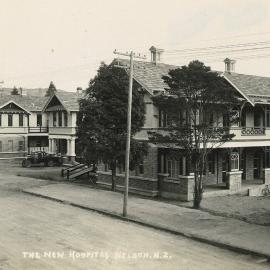 Nelson Hospital building 1926