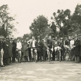 Bicycle race in Nelson