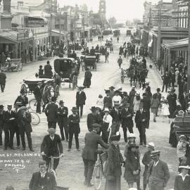 Italian Day procession in Trafalgar Street