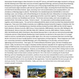 A brief overview of international Druidism in New Zealand