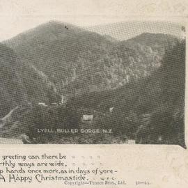 Lyell, Buller Gorge Christmas card
