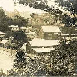 Nelson street and buildings