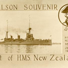Visit of H.M.S. New Zealand