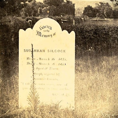 Historic cemetery records at Richmond Library