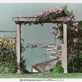 A view of Nelson's ports and wharves