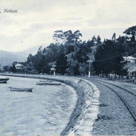 Boats anchored near Haven Road