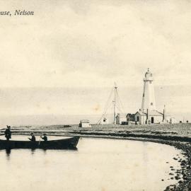 View of the Boulder Bank Lighthouse