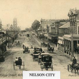 Trafalgar Street taken from church steps