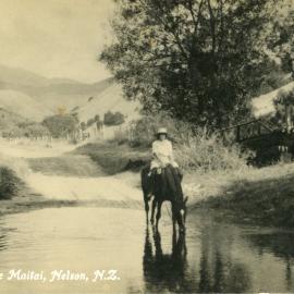 A Ford on the Maitai River