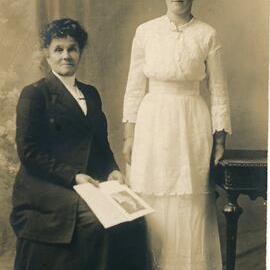 Olive and Mrs Thompson Senior