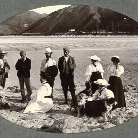 Group on the beach