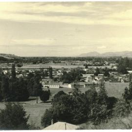 Wakefield School and the view North East