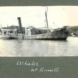 Whaling vessel in Russell