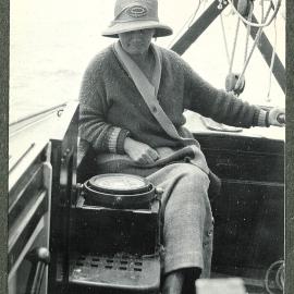 M Glasgow at the compass