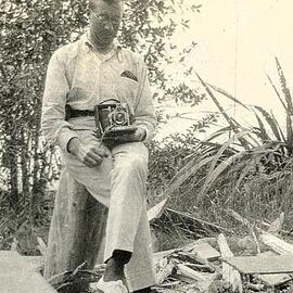 Photographer with camera