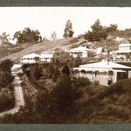 Houses on a hillside