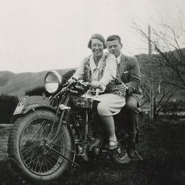 Well-dressed motorcyclists