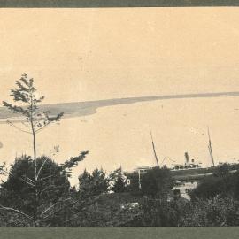 Haulashore Island and Boulder Bank before the Cut