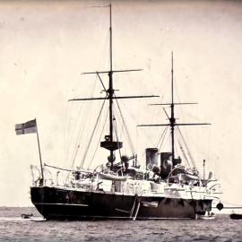 Large ocean going ship
