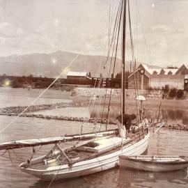 The Madge at Motueka 1900
