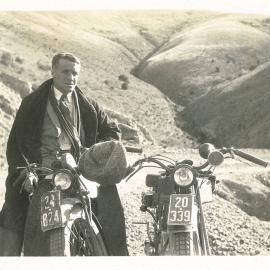 Francis motorbike and rider